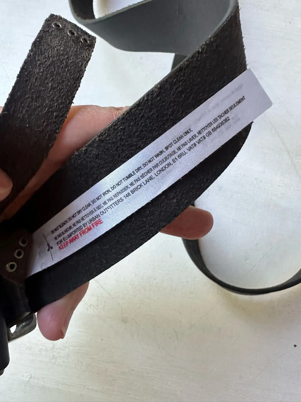 NWT Free People We The Free Getty Leather Belt